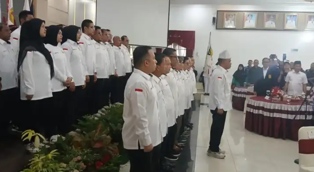 Pengurus FORKI Sumbar 2025-2029 Dilantik, Hadi Tjahjanto Dorong Pembinaan Atlet dan Prestasi Karate