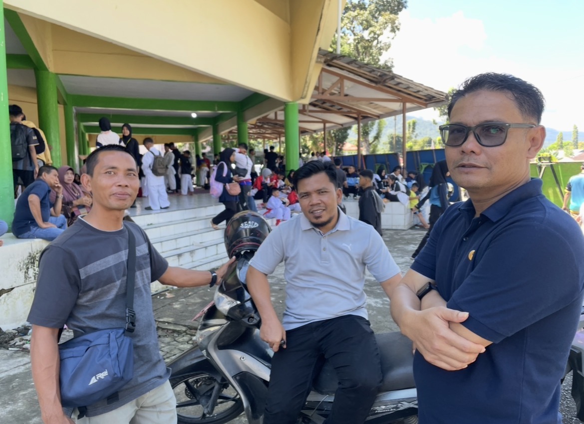 GOR Tuanku Rao Dipadati Atlet, Pertandingan Kata Kejurda FORKI Sumbar Berlangsung Hingga Malam